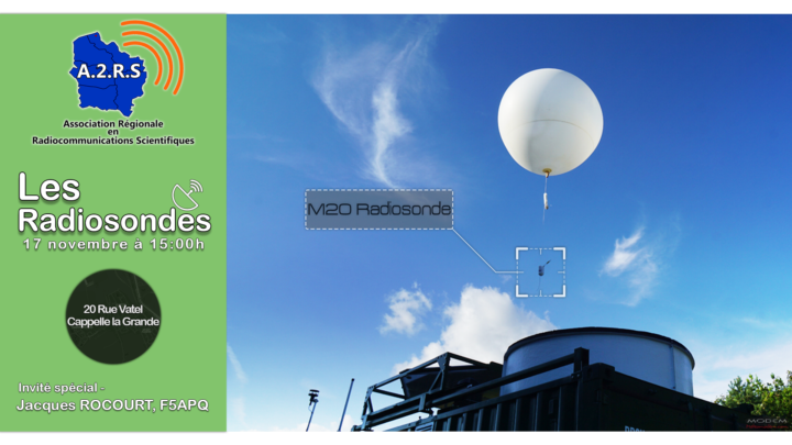 Conférence – Les radiosondes et ballons météorologiques